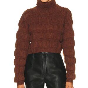 Saint Laurent Cropped Pullover Sweater